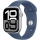 Smartwatch Apple Watch 10 42/Srebrne Aluminum/Niebieski Pasek S/M GPS
